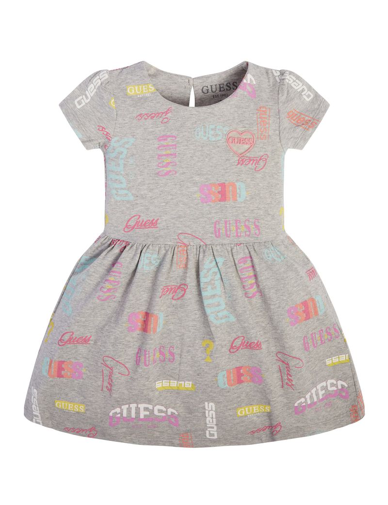 All over zebra print dress