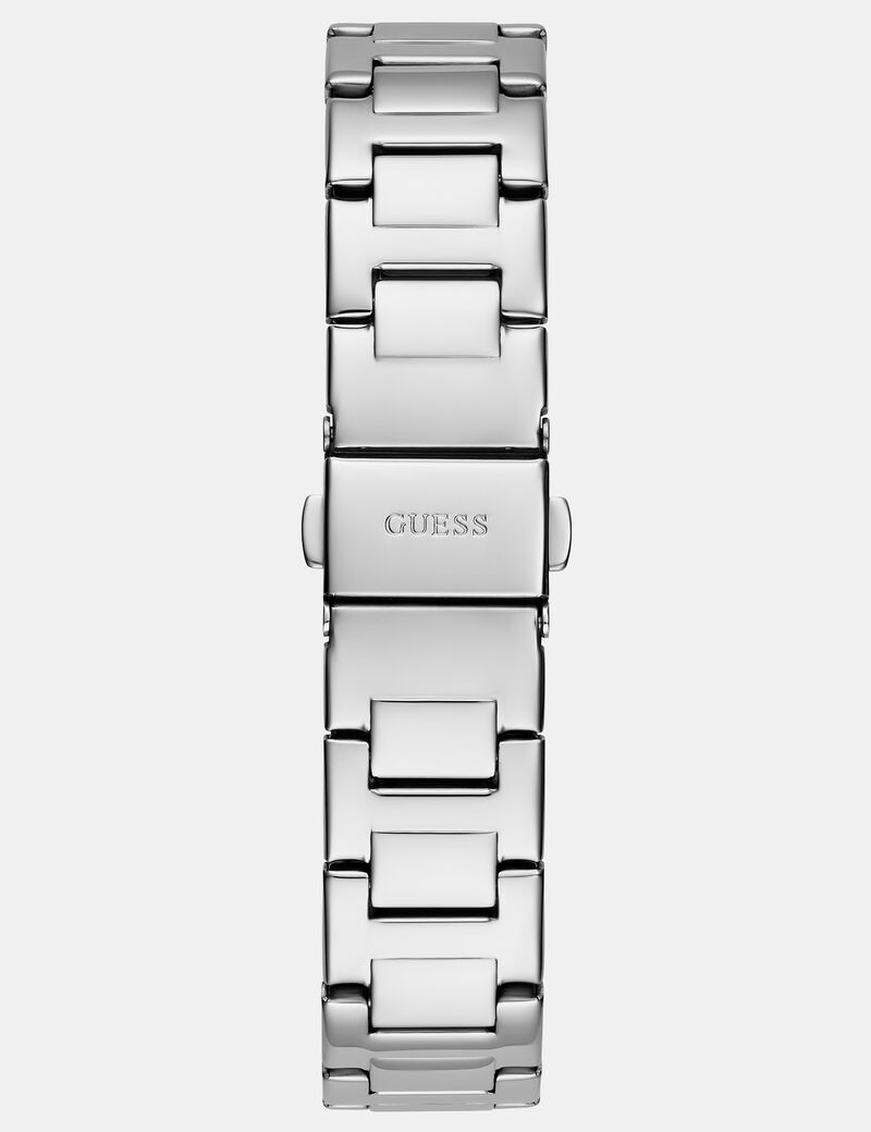 Stainless steel analogue watch