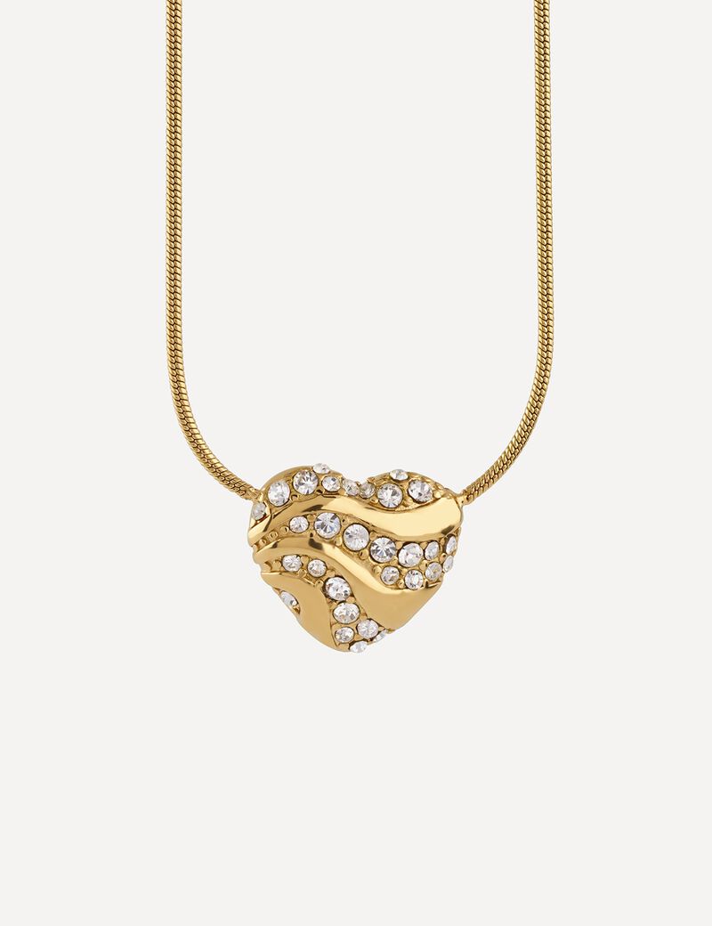 سلسلة ثعبان على شكل أمواج قلب مقاس 16 18 بوصة