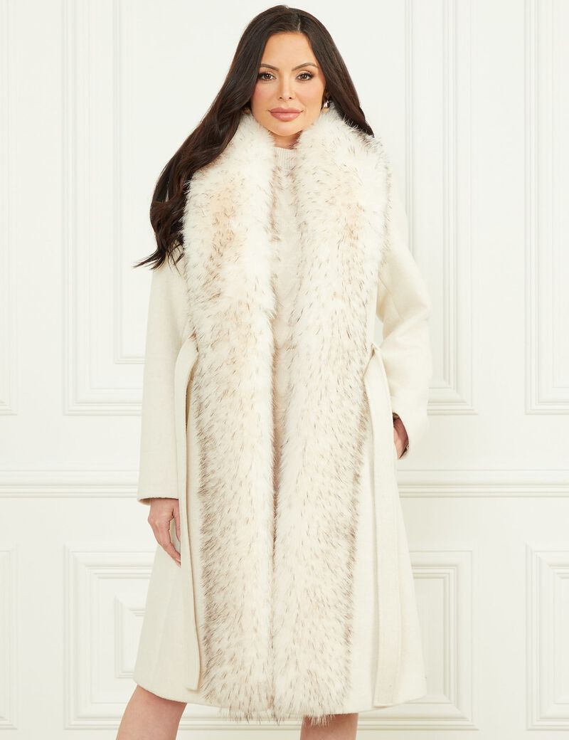 Marciano wool blend coat