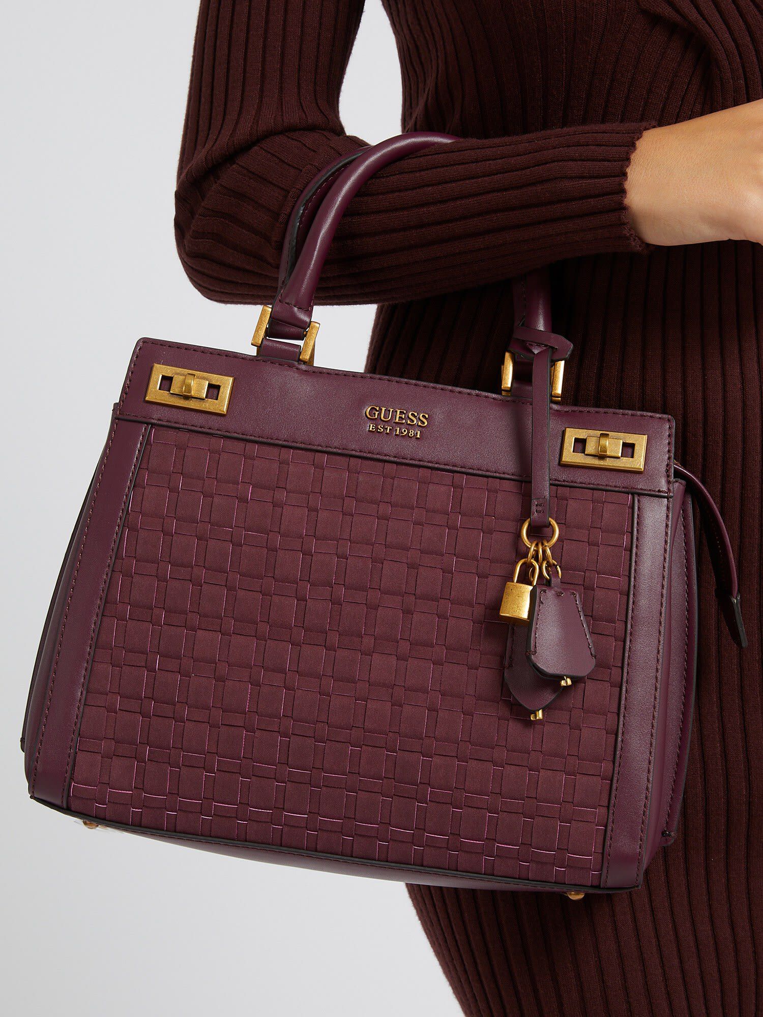 Shop GUESS Online Katey Satchel