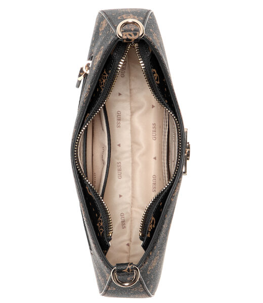 EMELIE LOGO TOP ZIP SHLDR BAG