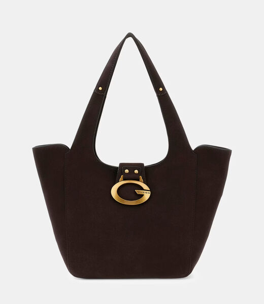 Camden Faux-Suede Tote Bag
