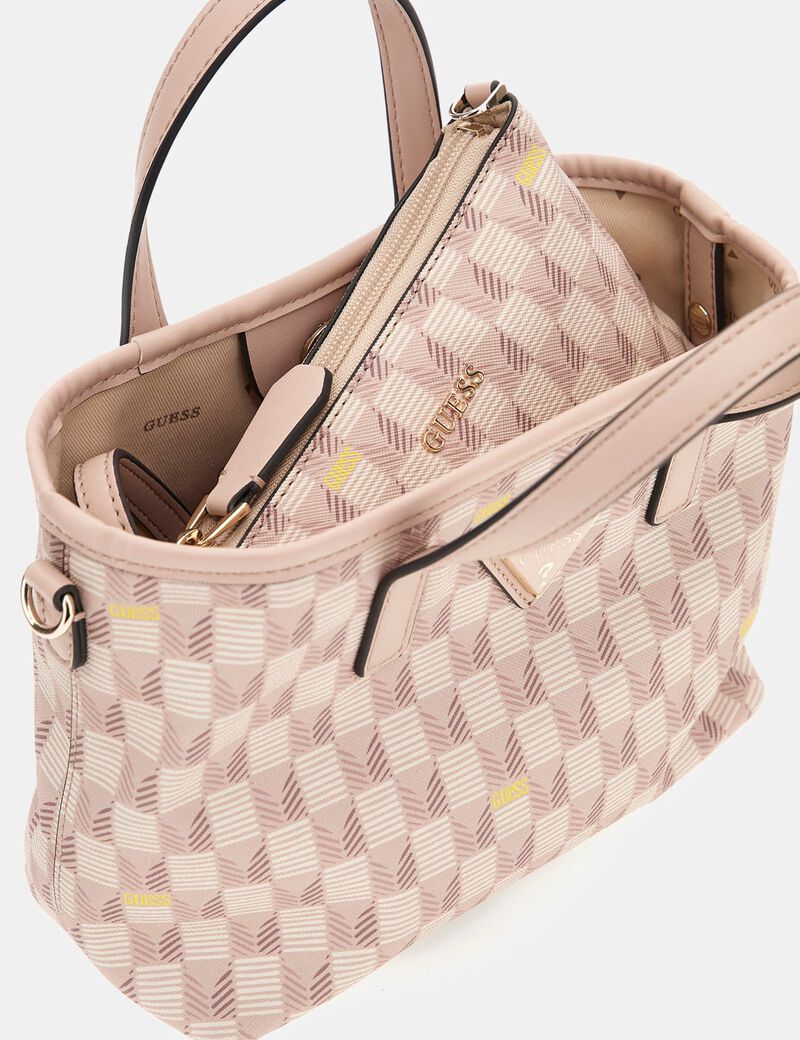 G Wave geometric-print mini handbag