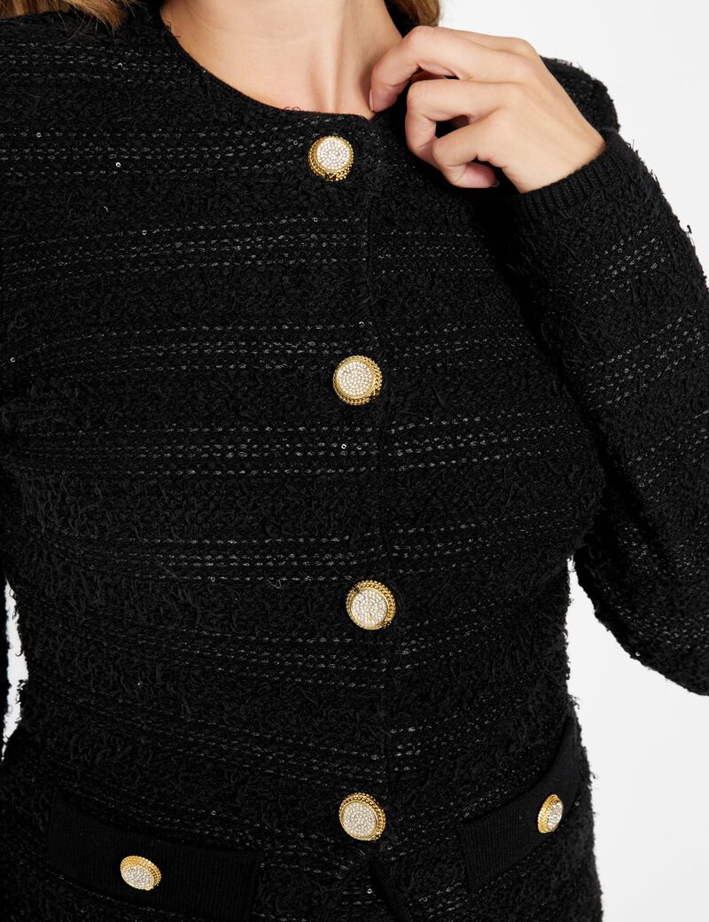 Marciano tweed cardigan