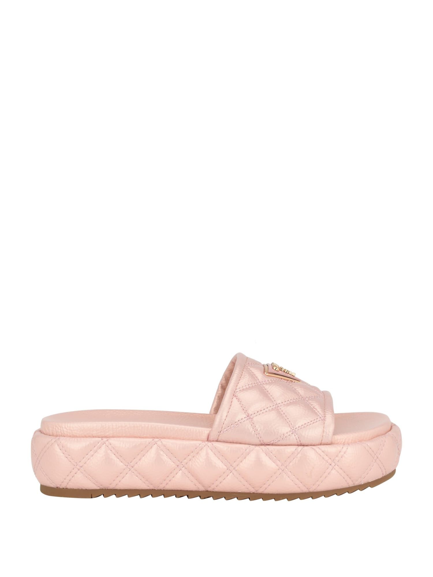 Puma pink sale quilted slides