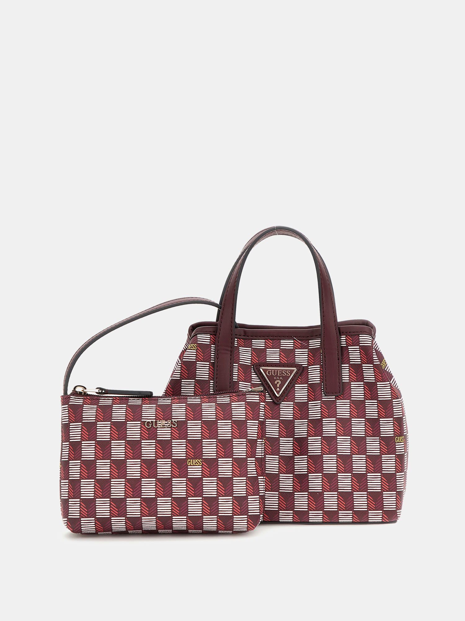 G Wave geometric print mini handbag