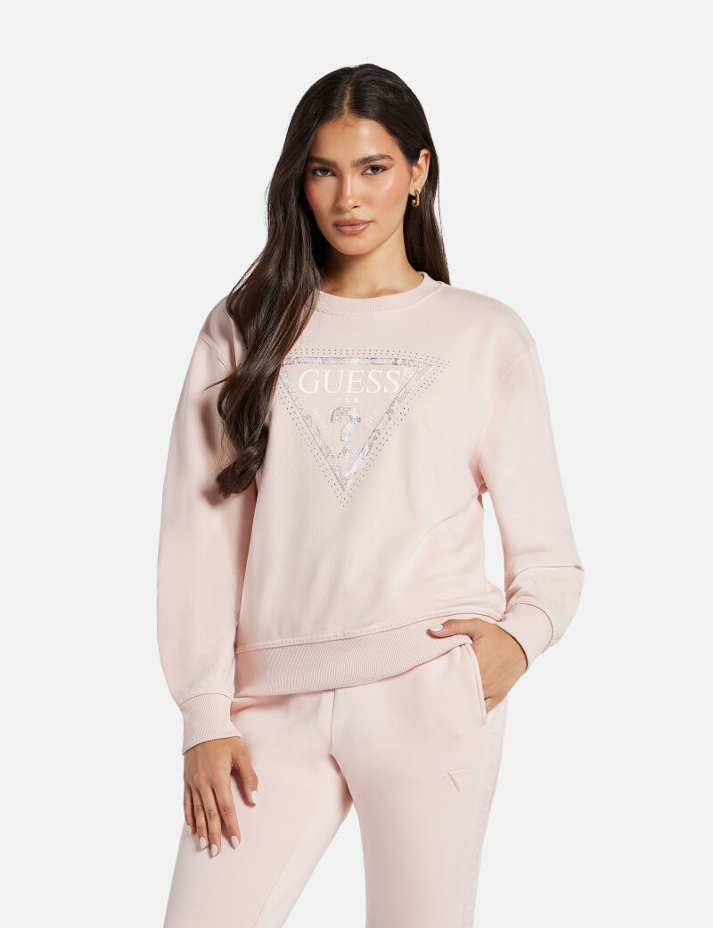 Python triangle logo fleece