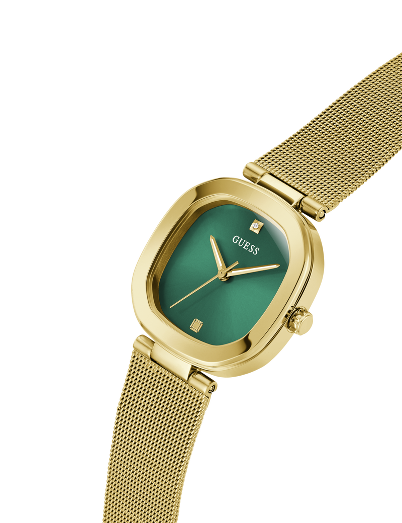 Ladies Gold Tone Analog Watch