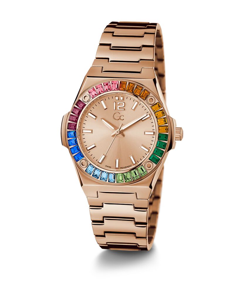 guess lw idol lady rg cs rg dl 34mm qtz rg ss brct fw23
