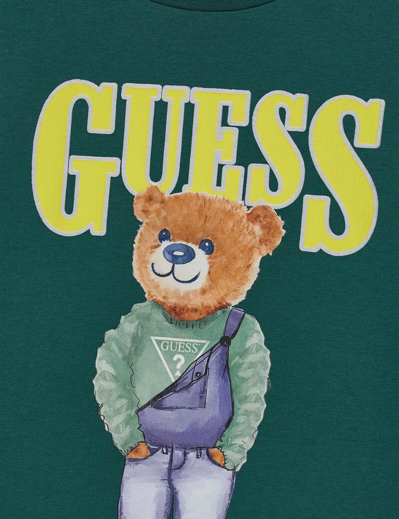 guess teddy bear t shirt
