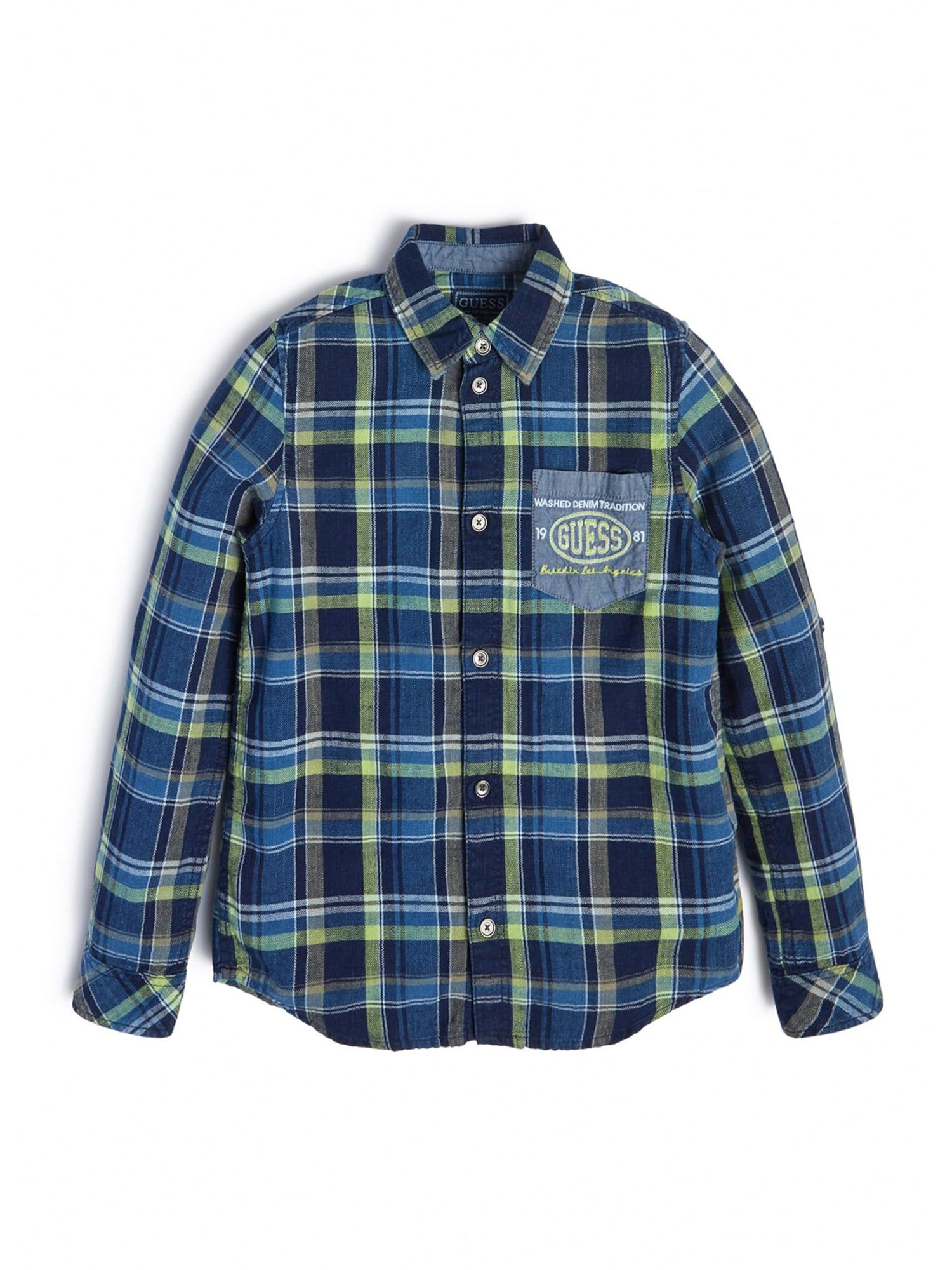 Guess top checkered shirt
