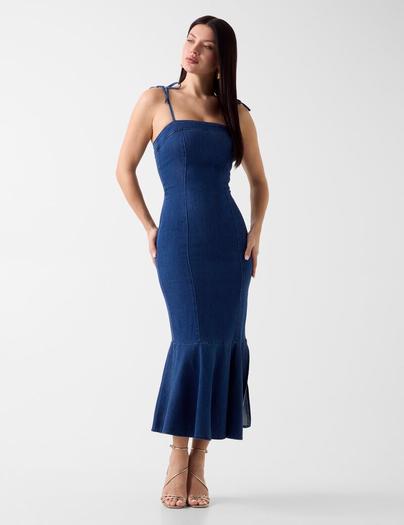 Bodycon denim dress