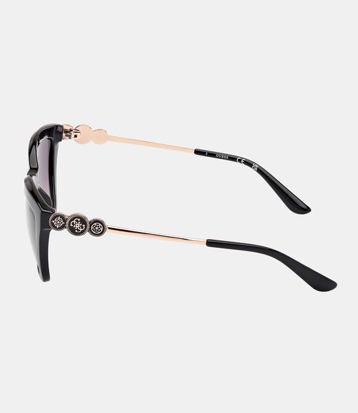 Cat-Eye Signature Plastic Sunglasses