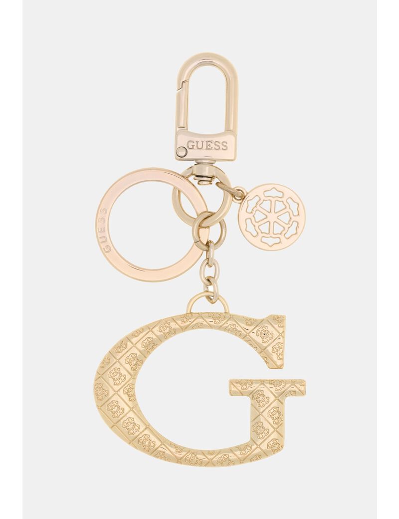 guess logo keychain