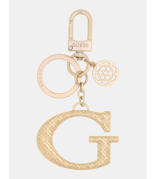 guess logo keychain