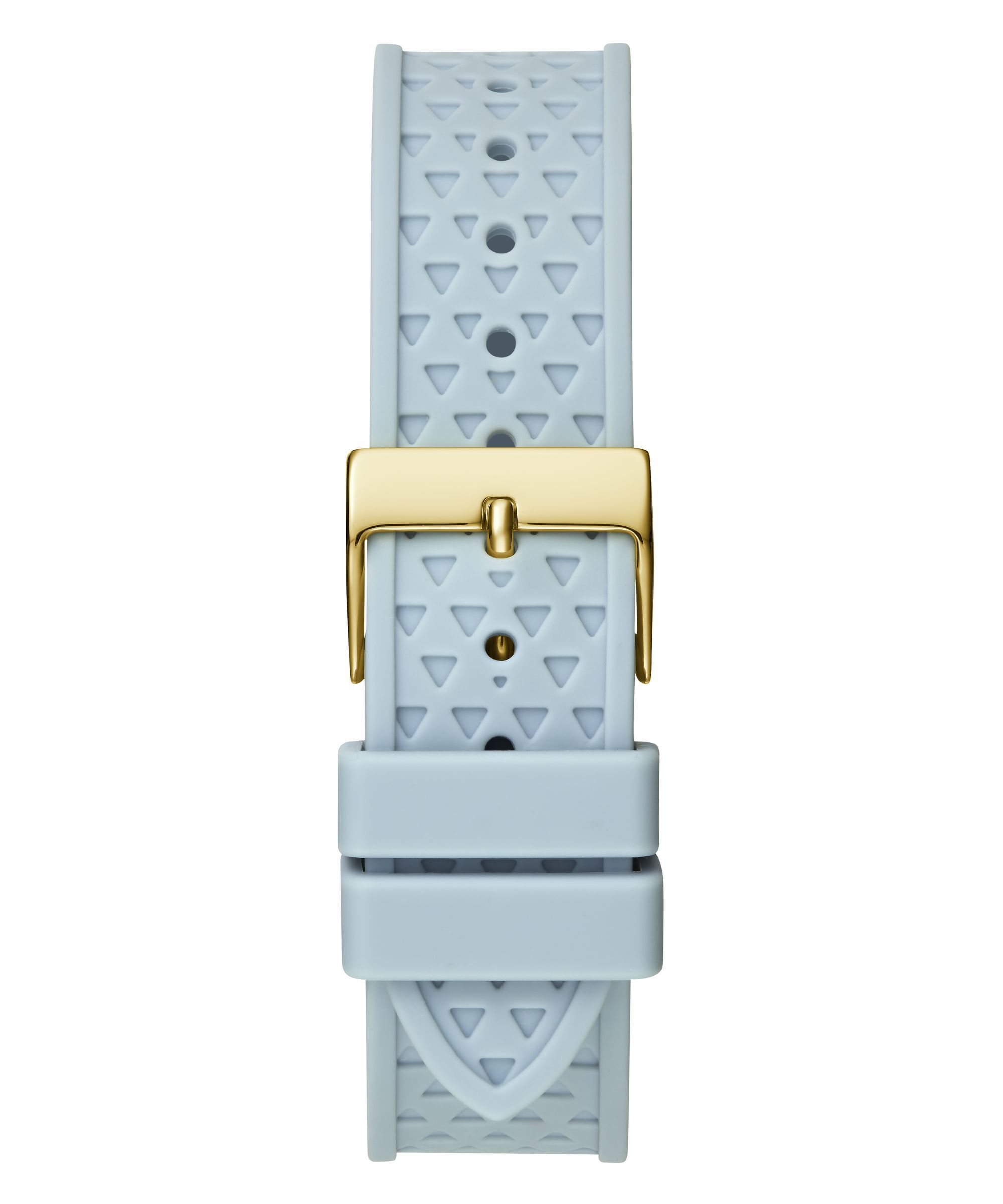 Blue Quartz Analog Silicone Watch
