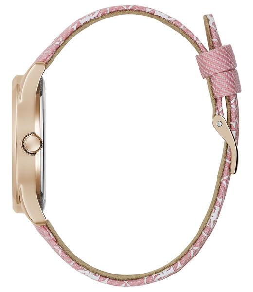 Analogue watch with stone detail