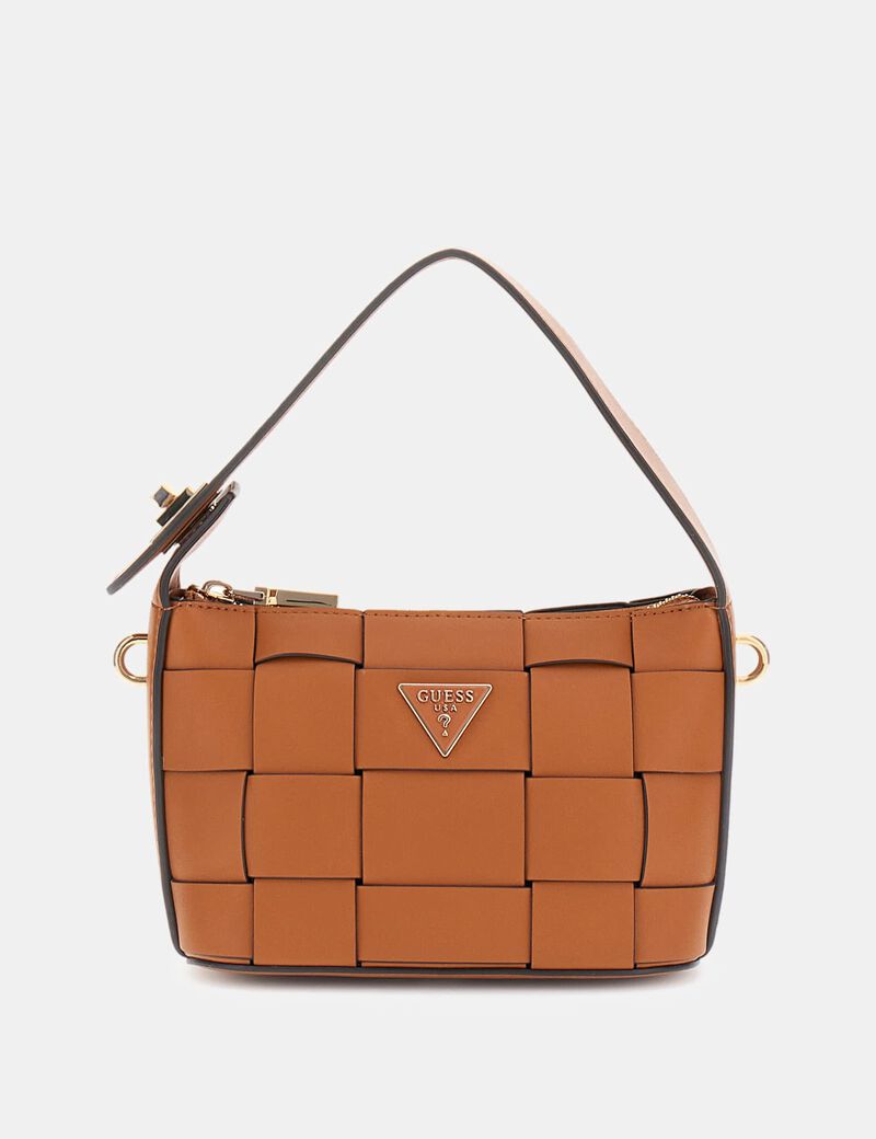 Maylee Woven Mini Hobo Bag