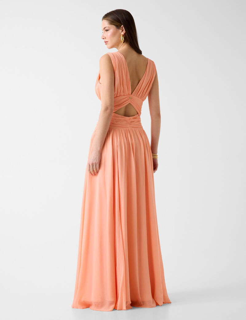 guess marciano viscose long dress