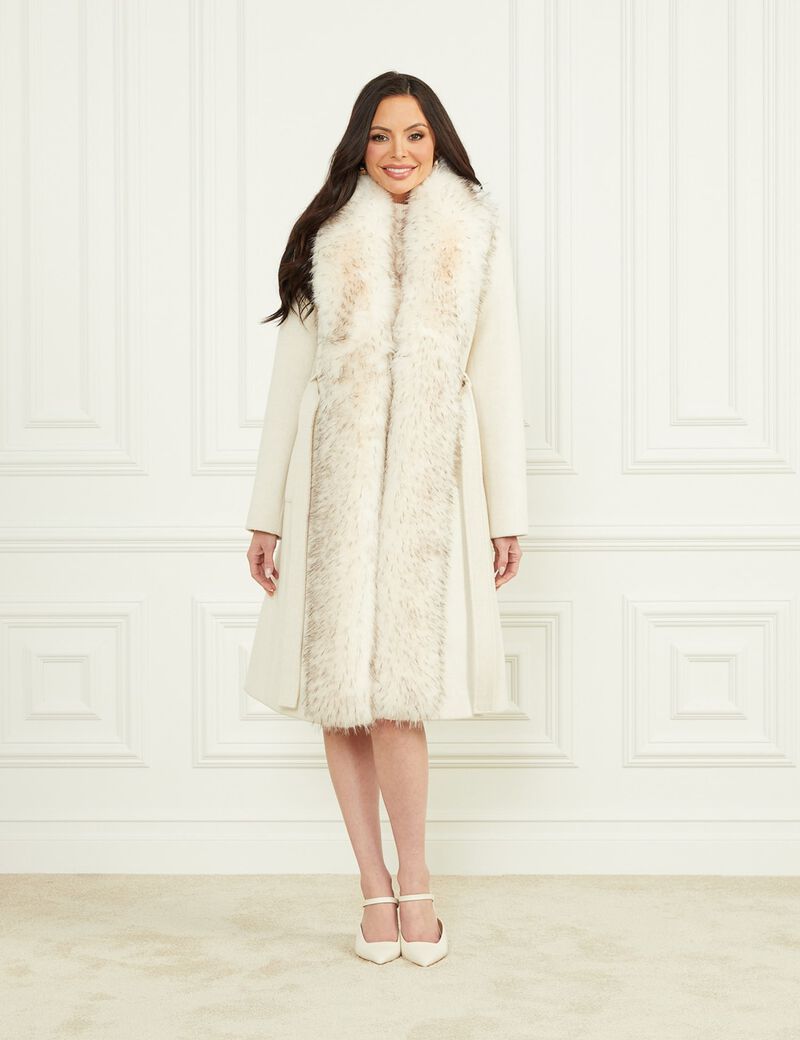 Marciano wool blend coat