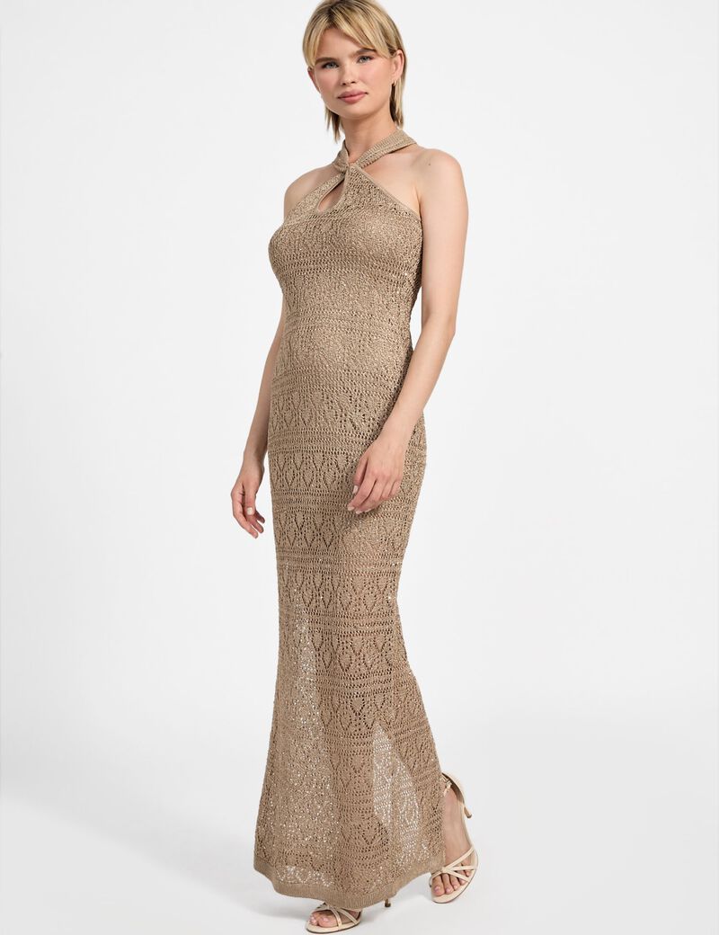 فستان ماكسي ضيق