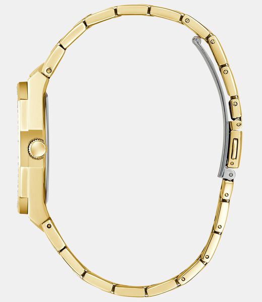 guess ladies gold tone analog watch