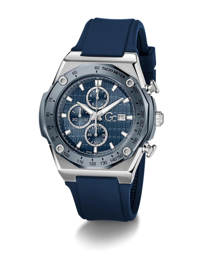 Gc IdolSport chrono silicone watch