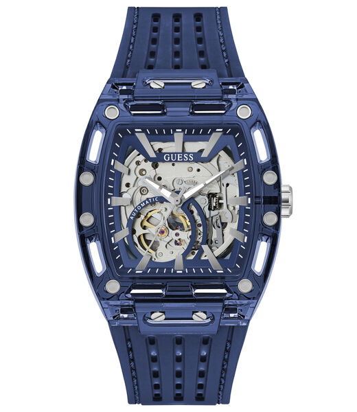 Mens Blue Rectangle  Watch