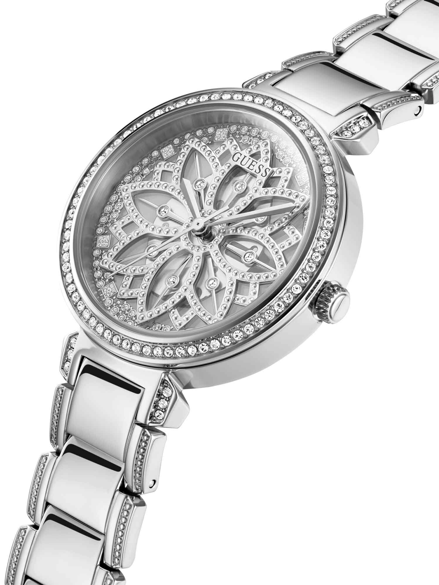 Guess ladies silver watch outlet