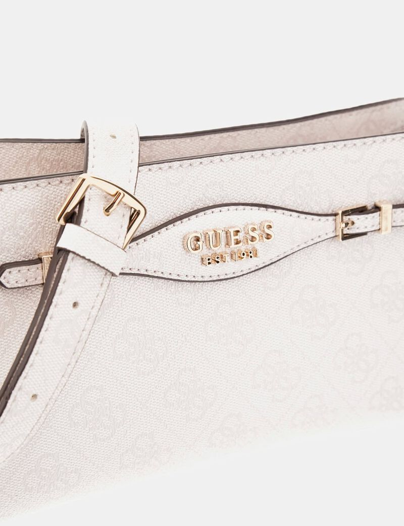 guess katya 4g logo mini crossbody bag
