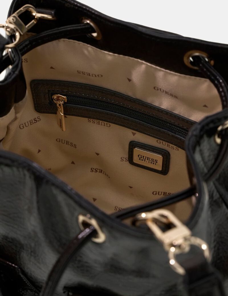 guess theodora bucket bag
