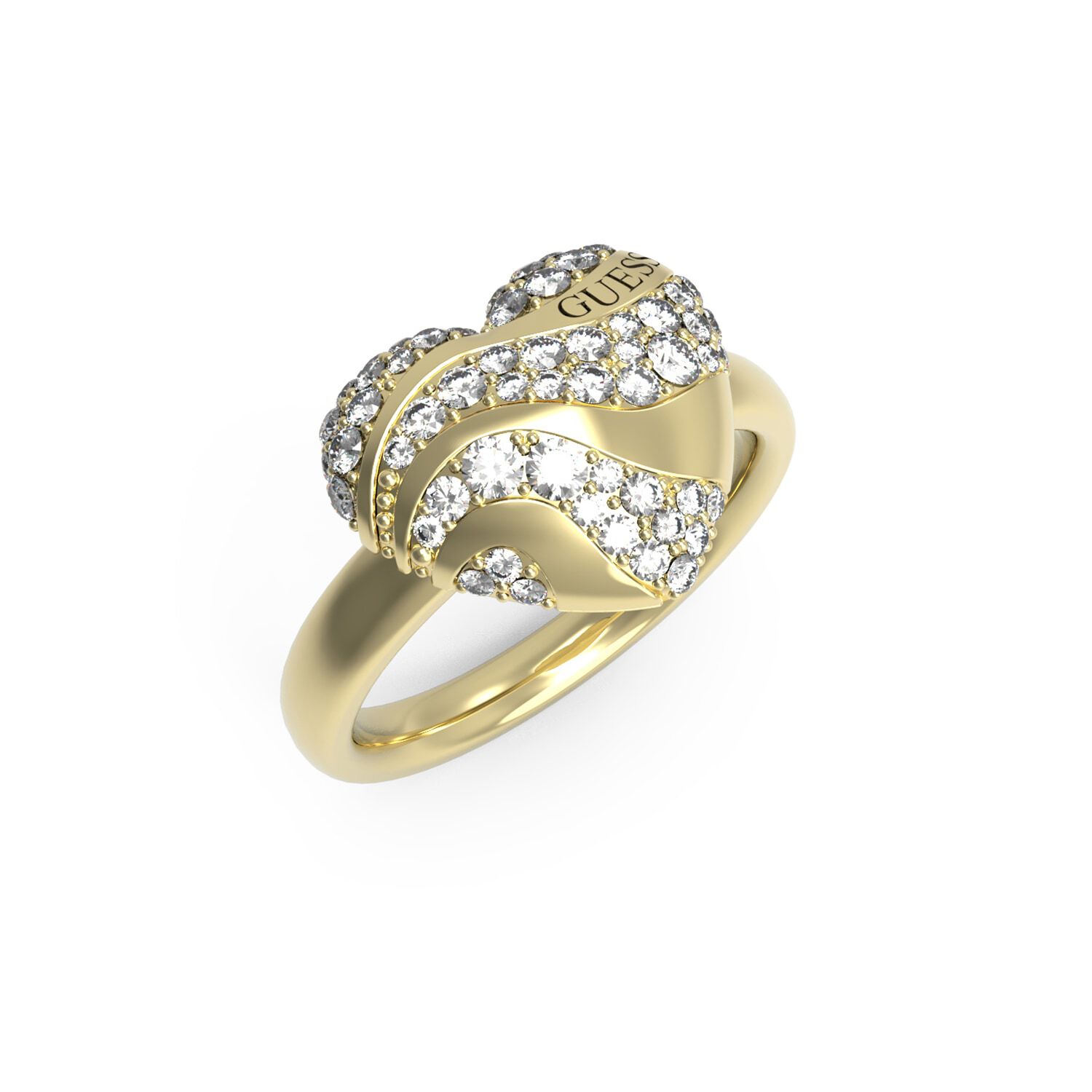 Guess heart ring cheap