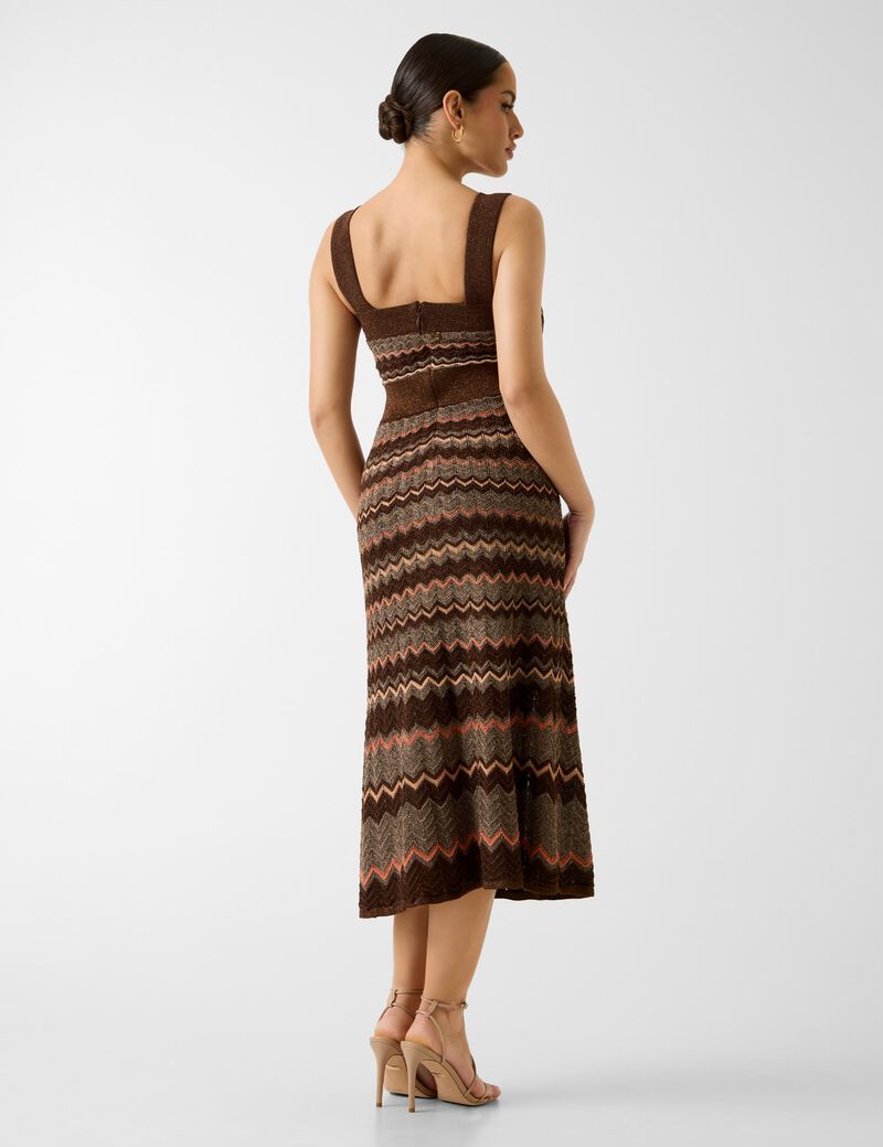 SUKI SL SQUARED NECK SWTR DRES