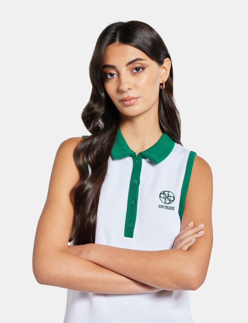 Polo Neck Mini Dress