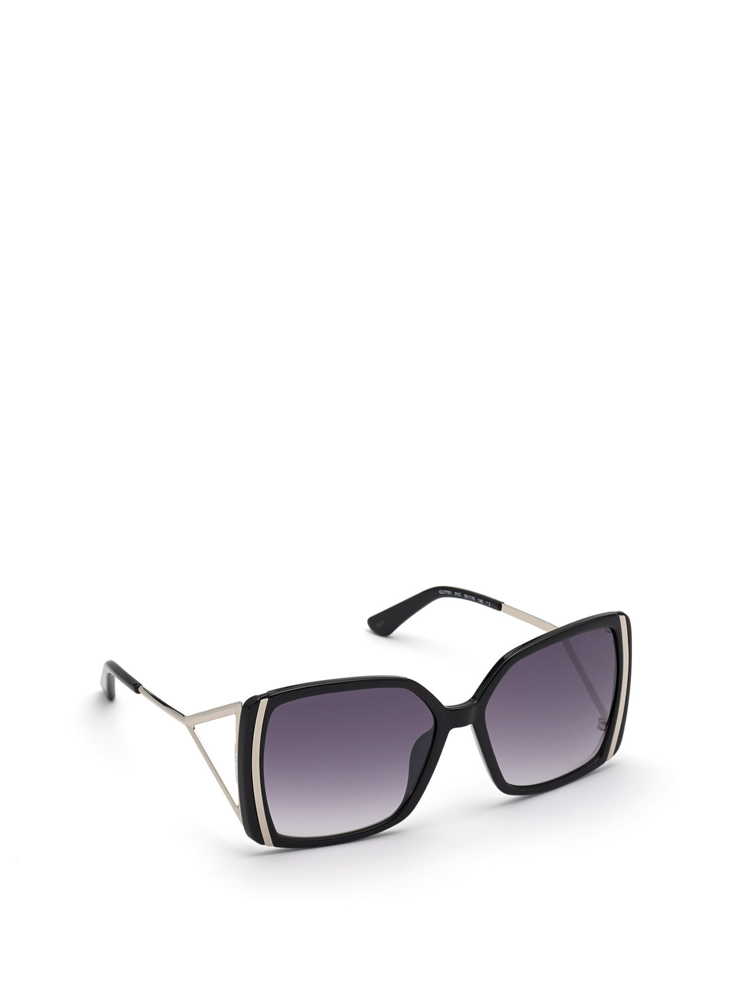 Shop GUESS Online Oversized Butterfly Sunglasses