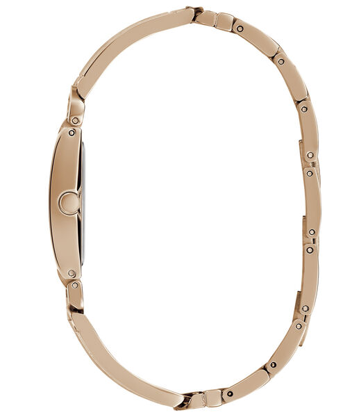 Analogue watch with crystal appliqu&eacute; detailing