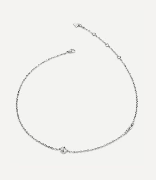 قلادة من حبات الكريستال مقاس 7 مم