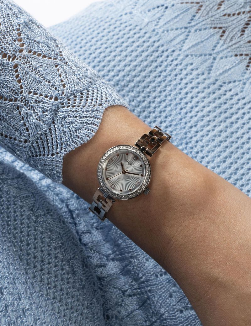 2-Tone Quartz Analog Stainless Steel Watch