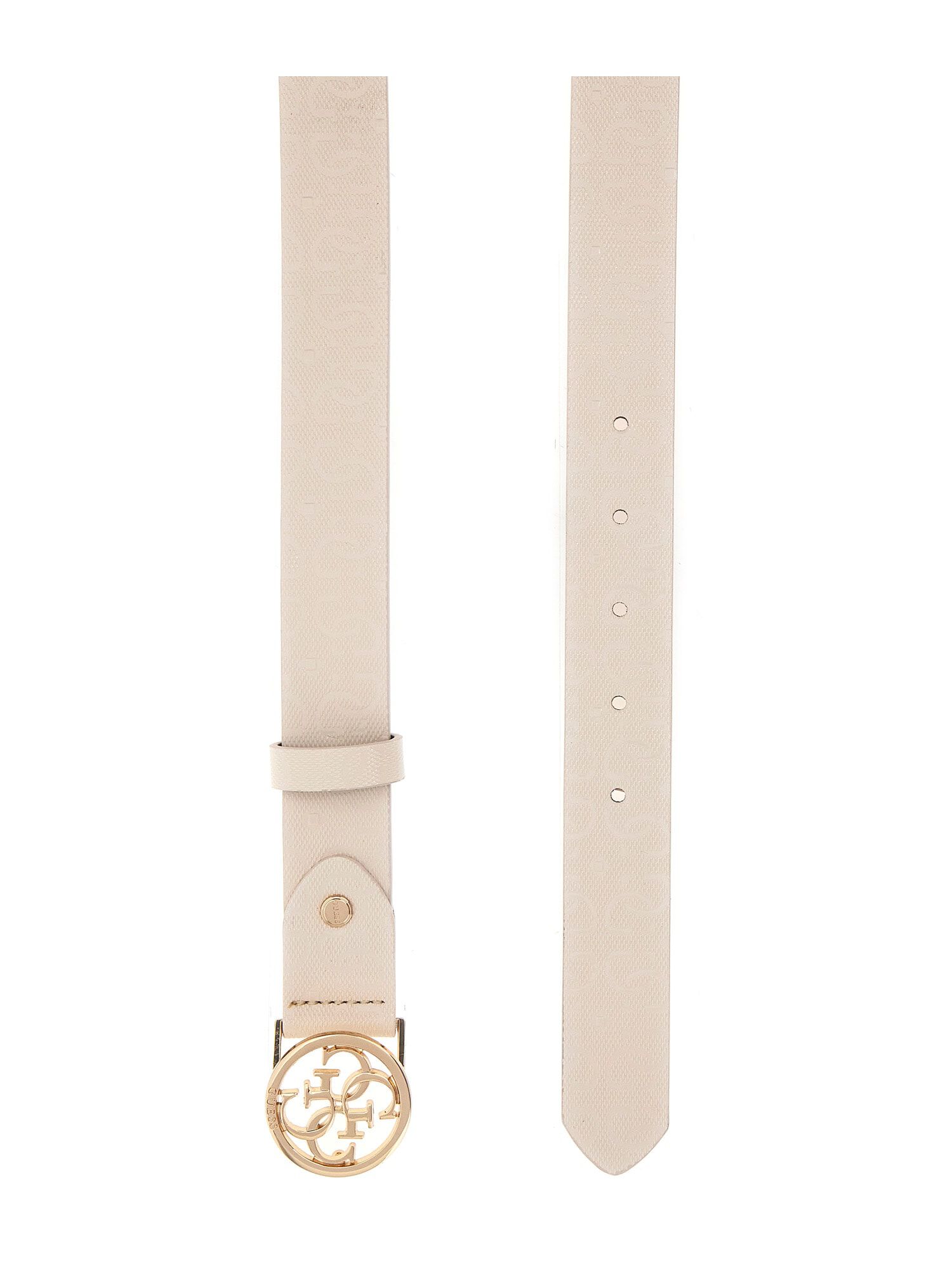 Guess belt white store