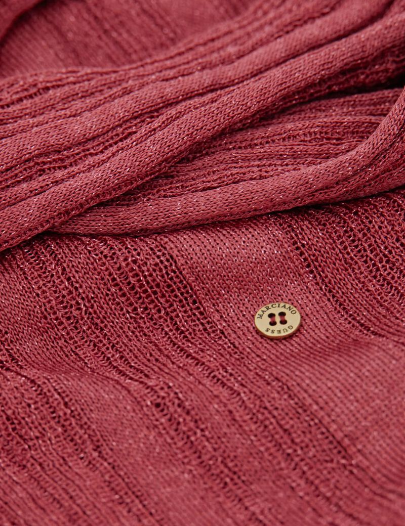 Marciano long rib-knit dress