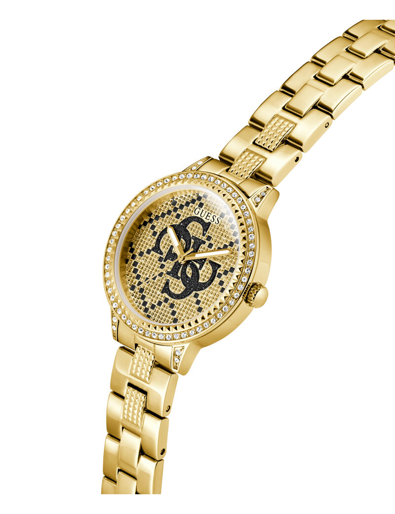 Ladies Gold Tone Analog Watch