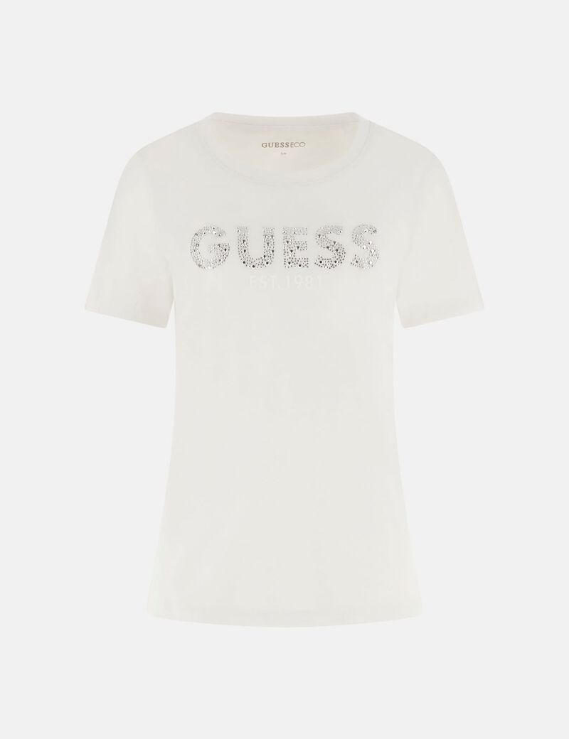 SS CN GUESS STUDS SCRIPT TEE