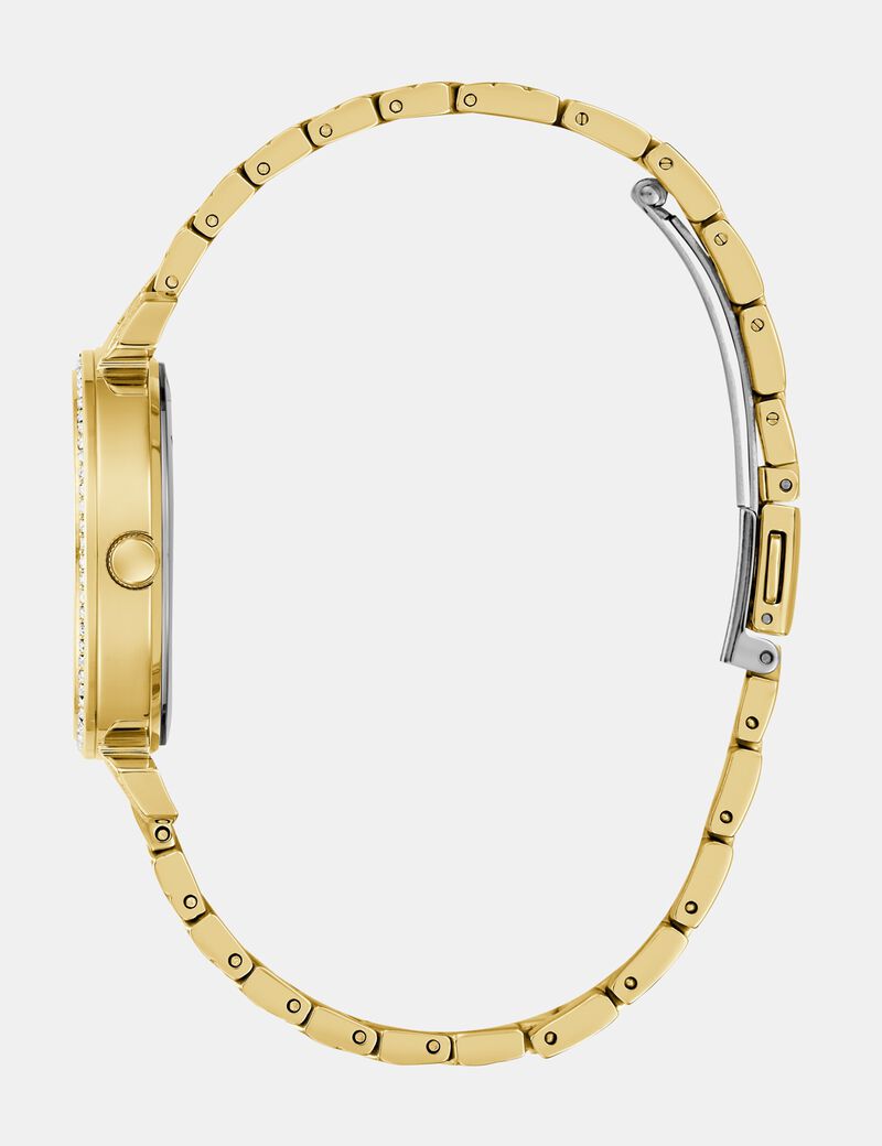 Ladies Gold Tone Analog Watch