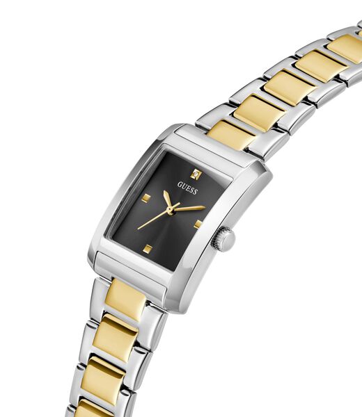 Ladies 2-Tone Silver Tone Analog Watch