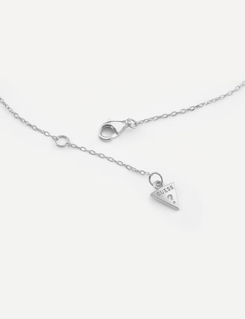 guess 16 18 jardin heart necklace
