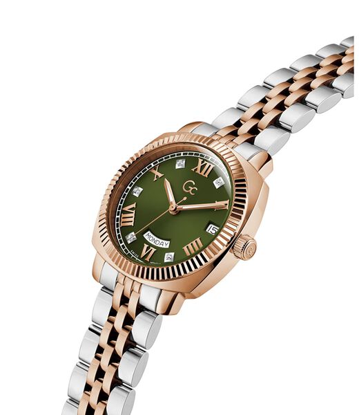 Gc Flair Coussin Lady mid size metal watch