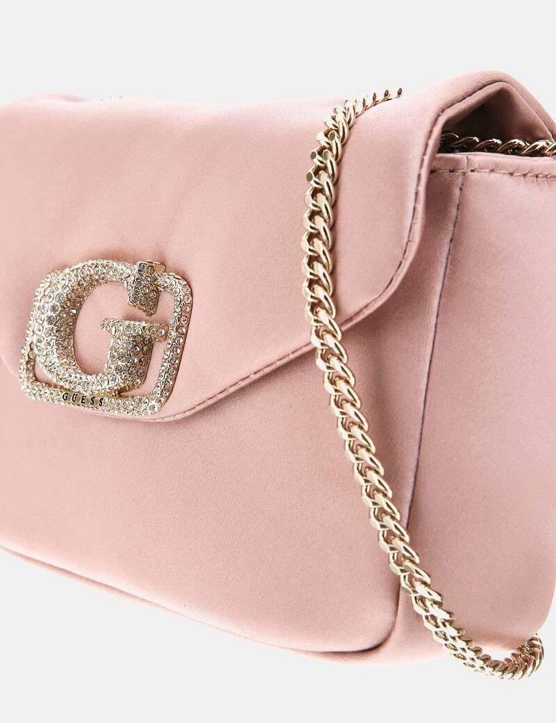 Prue Logo-Script Mini Crossbody Bag