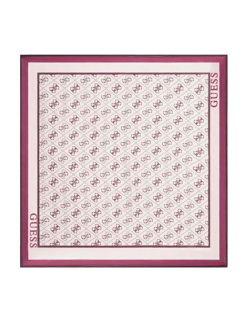 Printed logo foulard
