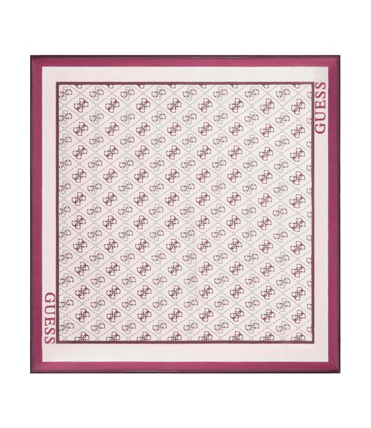 Printed logo foulard